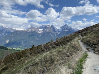 Bergwanderweg-Engadin-Scuol-Sent