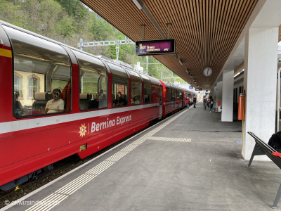 Bahnhof-Poschiavo-Bernina-Express