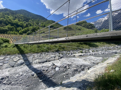 Chamoson_Losentse_Wallis_Wanderung_Haengebruecke