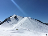 Berge mit Schnee