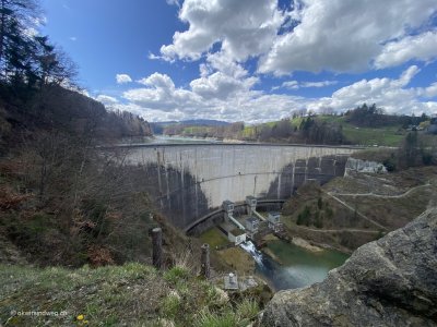 Staumauer_Wanderung_Greyerzersee_Freiburg