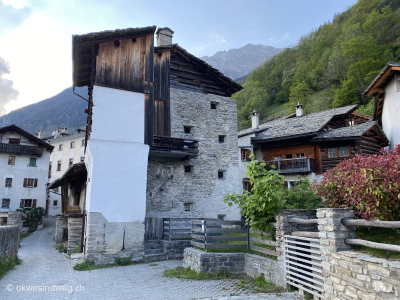 Rundwanderung-Bergell-Soglio-Bondo-Dorfkern