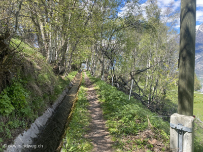 Wanderung-entlang-den-Suonen-in-Eischoll-Unterbaech