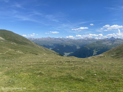 Wanderung-Arosa-Davos-Graubuenden-Walserweg