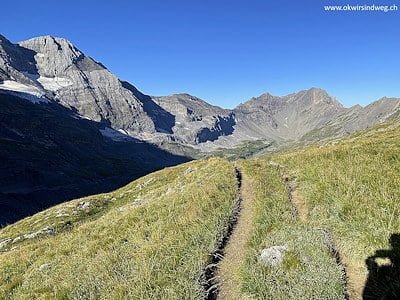 dents du midi Bergwanderung auf den Haute Cime