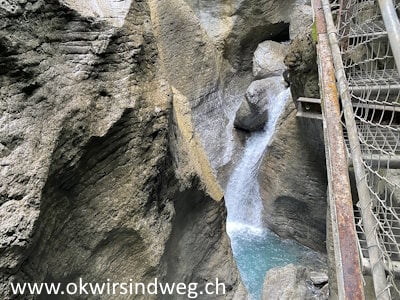 Abenteuer Cholerenschlucht Adelboden-Frutigen