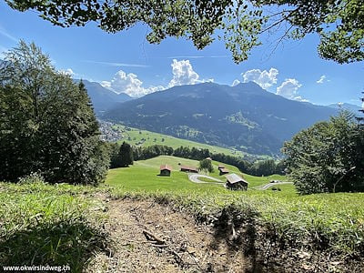 Klosters Dorf Prätigau, kleine Wanderung Schlappin, Madrisa