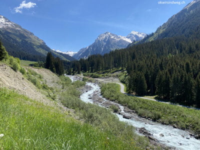 Wanderung Klosters-Monbiel nach Küblis