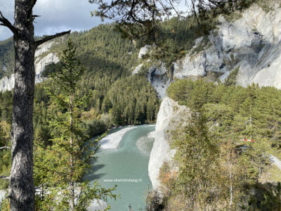 Naturgewaltige Rheinschlucht Ruinaulta