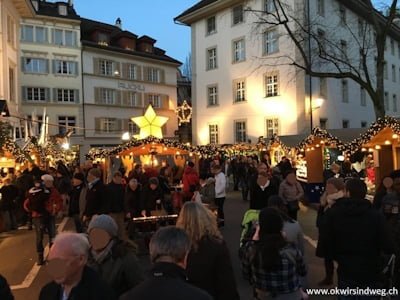 Franziskaner Weihnachtsmarkt Luzer - Christkindelmarkt